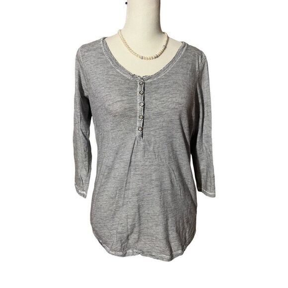 L.O.G.G. Label of Graded Goods Women's Size M Shirt Gray - Picture 1 of 11